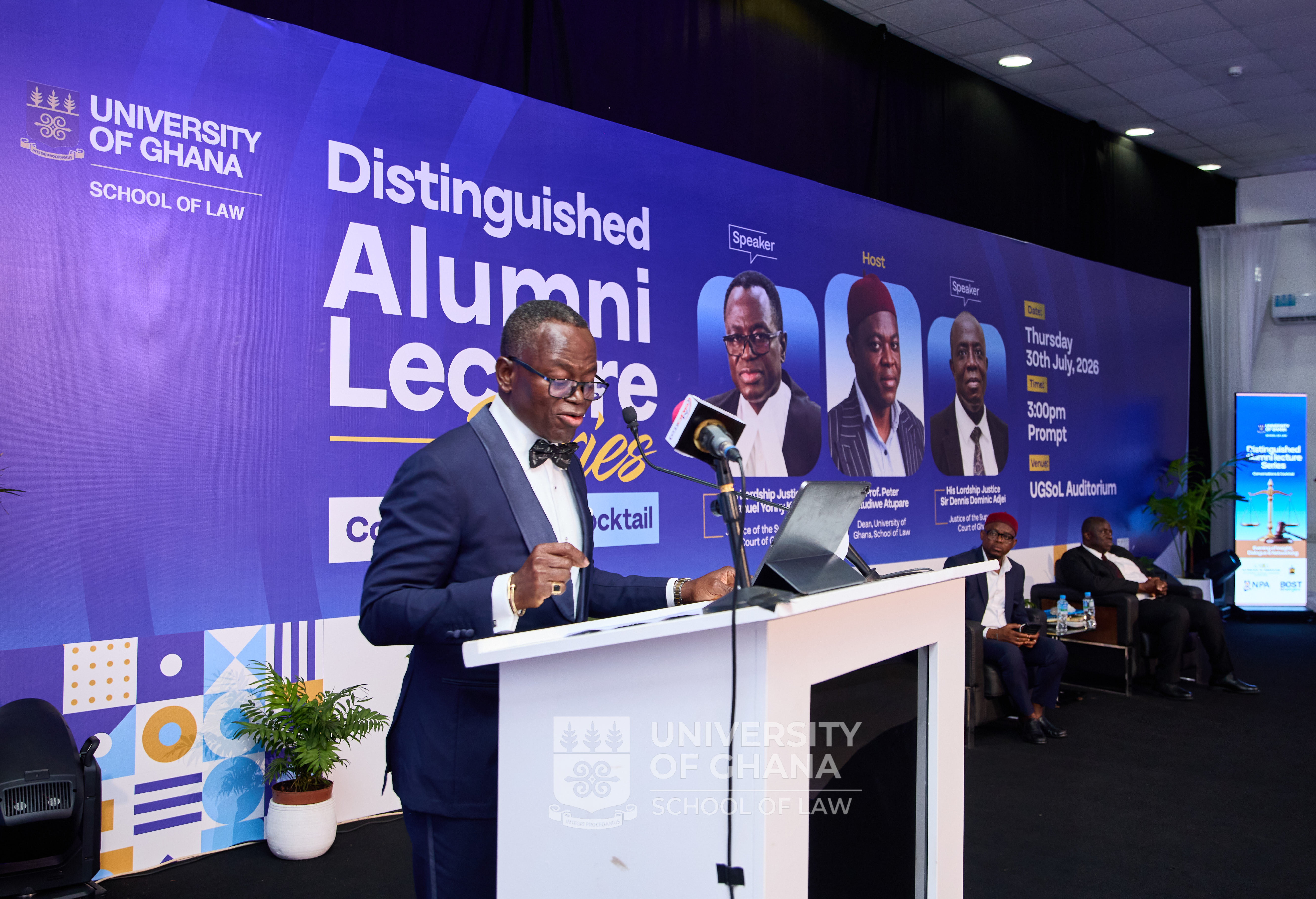 UGSoL Holds Distinguished Alumni Lecture Series with Insightful Conversations on Legal Education and the Administration of Justice