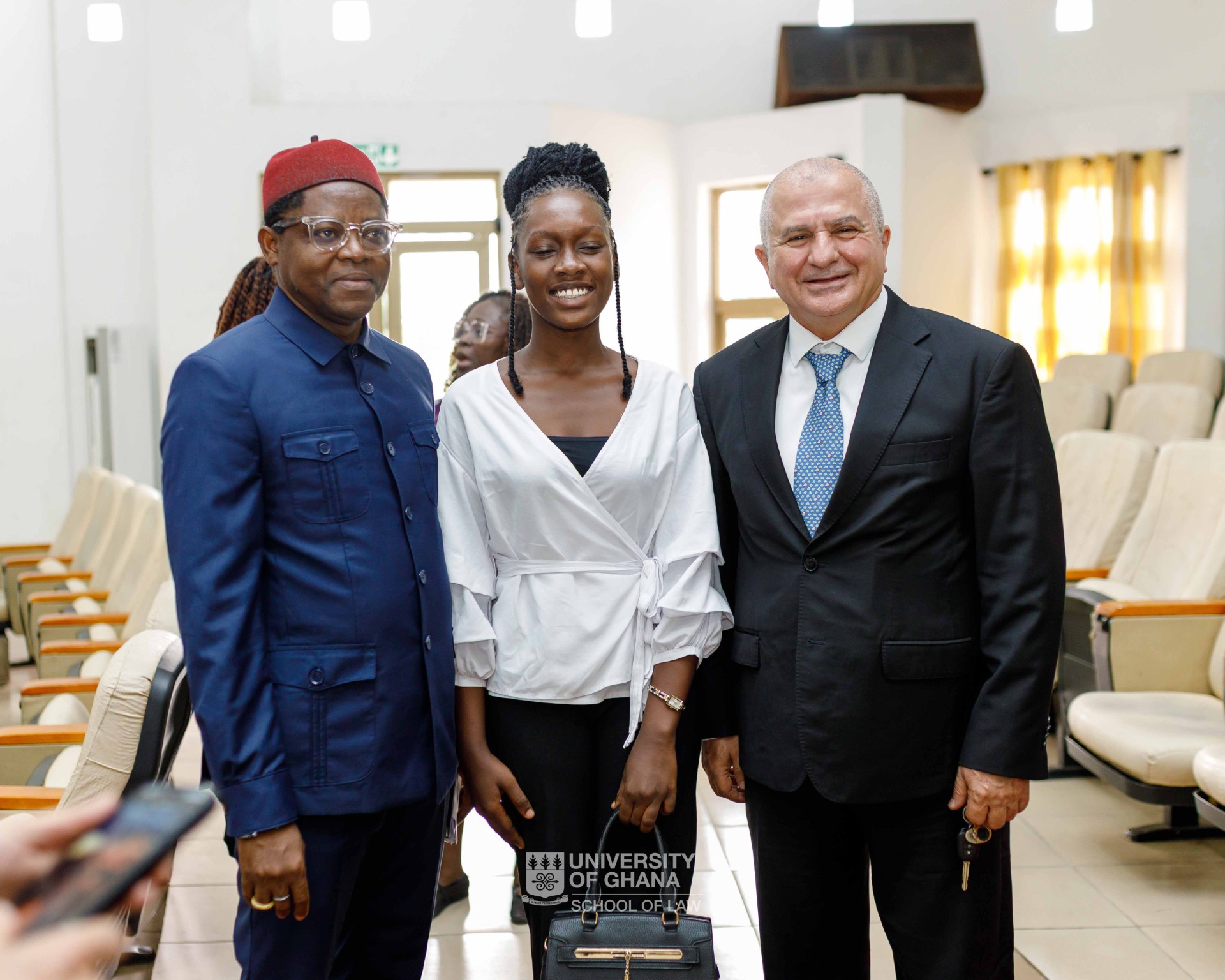 Lebanese Community in Ghana Honours UGSoL Students with Scholarships for Academic Excellence